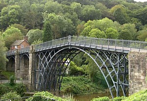 Coalbrookdale bridge, 1779-1781