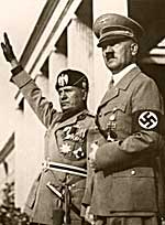 Mussolini and Hitler, late 1930s