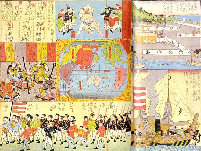 Perry's arrival in Japan, 1853