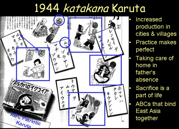 katakana Karuta, 1944