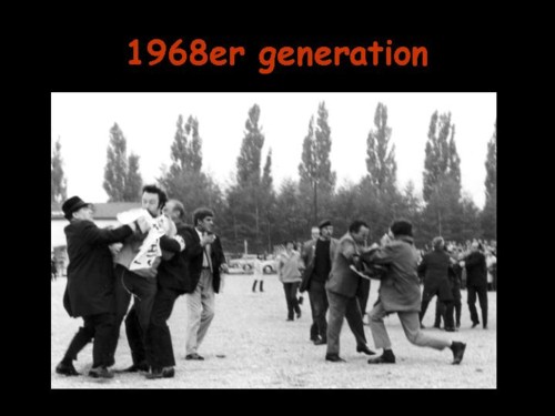 Dachau: 1968er fight with survivors, May 1968