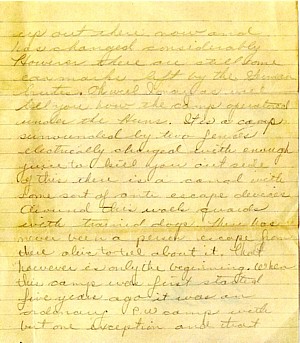 September 1945 letter, page 2