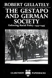 cover of Gellately, Gestapo and German society