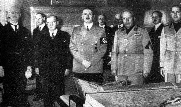Munich diplomats, 1938