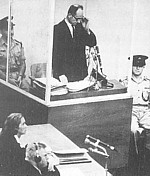 Eichmann on trial in Jerusalem, 1961