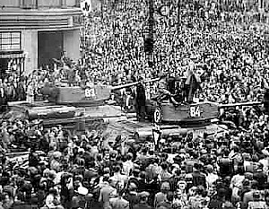 tanks in Berlin, June 17, 1953
