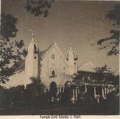 Temple Emil in Manila, ca. 1940
