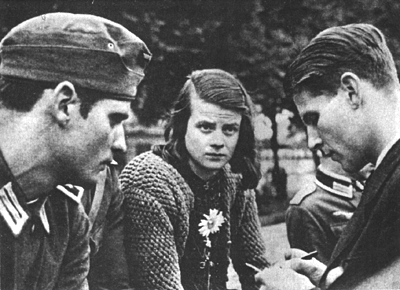 Hans and Sophie Scholl, Christoph Probst, 1942