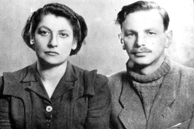 Zivia Lubatkin and Antek Zuckermann of ZOB in Warsaw ghetto