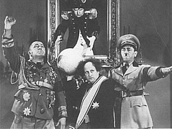 3 Stooges in 1940 parody of Hitler