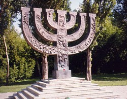 Babi Yar monument 