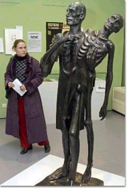 Koelle's statue "Inferno", planned for Dachau in 1948