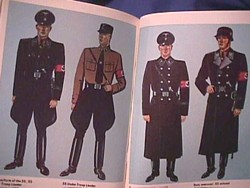 SS Uniforms page in Pia, SS Regalia