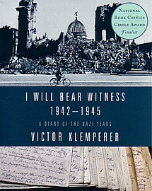 Cover of Klemperer, I will bear witness