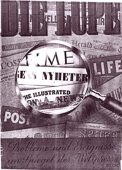 Cover, August 1947 Die Lupe